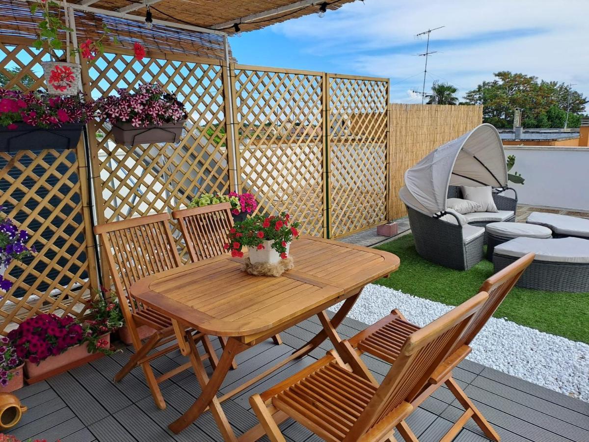 La Terrazza Di Zoe - Castromediano Villa Cavallino di Lecce Luaran gambar